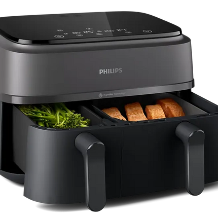 Philips 3000 Series Dual Basket Airfryer 9L , NA350/00