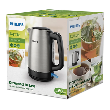 Philips Daily Collection Metal Kettle 1.7L , HD9350/92