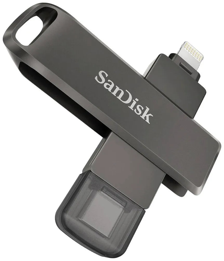 Buy SanDisk iXpand Flash Drive Luxe 128GB Lightning/USB-C at best