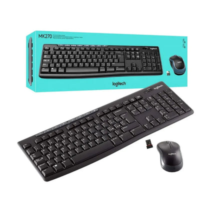 Logitech Wireless Keyboard and Mouse Combo | MK270 , 5099206039254