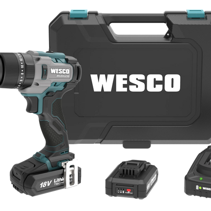 Wesco 18V Brushless Impact Drill , WS2419K2