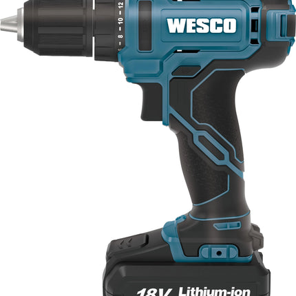 Wesco 18V Cordless Impact Drill , WS2390K2