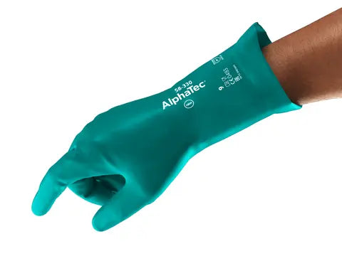 Ansell AlphaTec 58-330 Medium Duty Chemical Resistant Gloves

