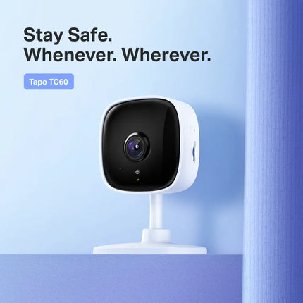 TP-Link Tapo Home Security Wi-Fi Camera 1080p Night Vision , TC60