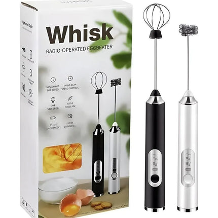 Whisk Electric Milk Frother Handheld Coffee Foam Mixer , W-22