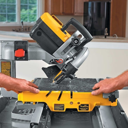 Dewalt Slide Table Wet Tile Saw 1600W , D24000-QS