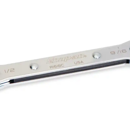 Snap-on 5/16–11/32" 12-Point SAE 0° Offset Ratcheting Box Wrench | R1011C