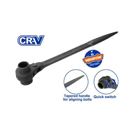 Wadfow Heavy Duty Double Socket Wrench