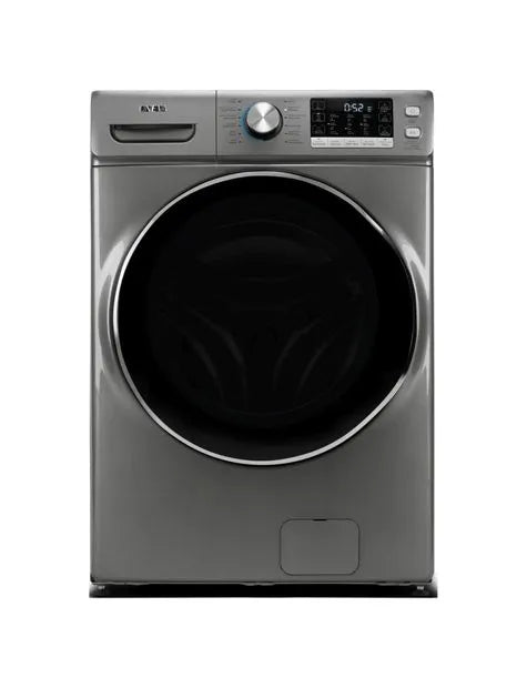 Uneva 18 kg 1100 RPM front loading washing machine silver | UN‑18SBL PLUS