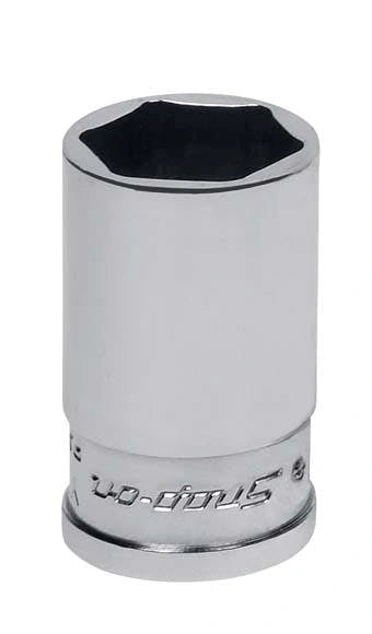 Snap-On 1/4" Drive 6-Point SAE 7/16" Flank Drive® Xtra Semi-Deep Socket | YTMS14