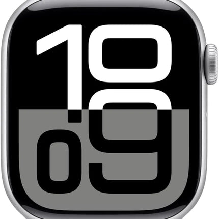 Apple Watch Series 10 GPS Rose Gold Aluminium Case | Blue Cloud Sport Loop