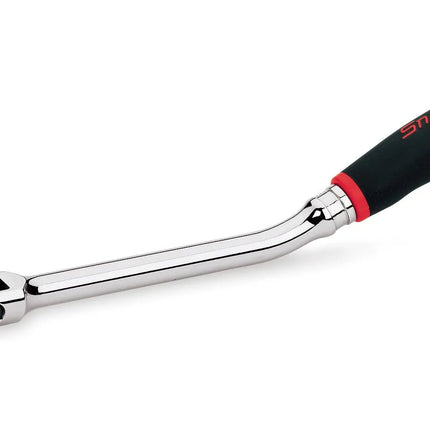 راجز فلكس منحني يد عادية مقبض ناعم بتقنية Dual 80® درايف 3/8 انج أحمر سناب-أون | FHBF80A