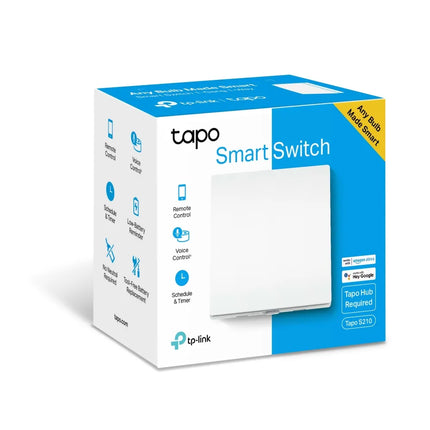 TP-Link Tapo Smart Light Switch | 1-Gang 1-Way Switch , S210