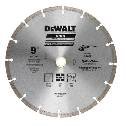 Dewalt Segmented Diamond Blade 230mm | DW47902HP