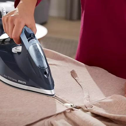 Philips 7000 Series HV Steam Iron Dark Blue 2800W , DST7030/26