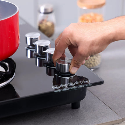 Geepas 4-Burner Glass Gas Hob | GK4410