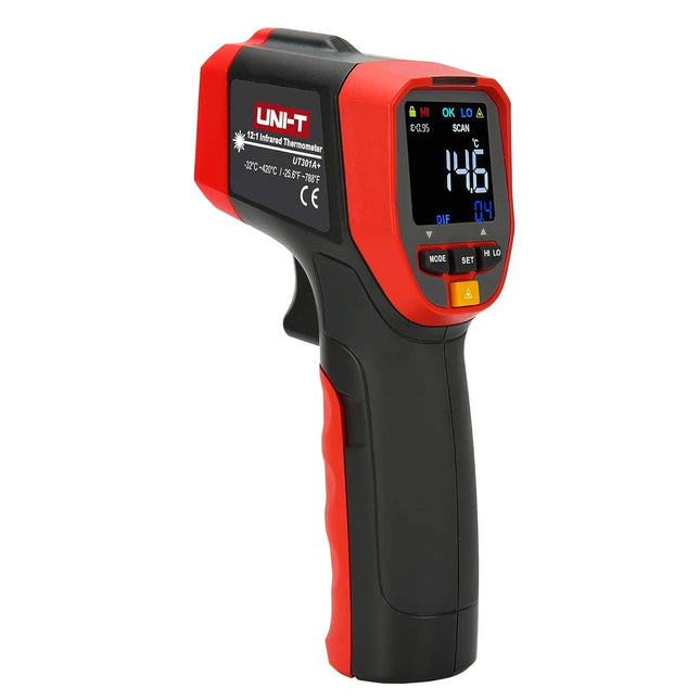 UNI-T Infrared Thermometer -32C°−420C° Single Laser , UT301A+