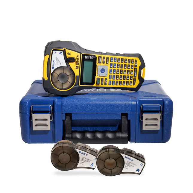 طابعة ملصقات كهربائية محمولة مجموعة EU | برادي M210
