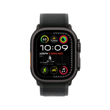 Apple Watch Ultra 2 GPS + Cellular 49 mm Black Titanium Case | Black Trail Loop