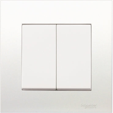 Vivace 16AX 250V 2Gang Switch