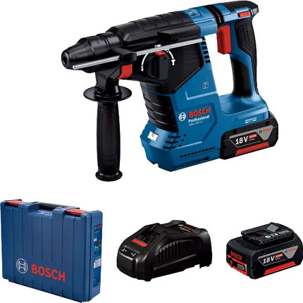 Bosch GBH 187-LI Cordless Rotary Hammer with 2 batteries and charger , 601923121