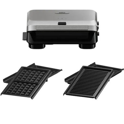 Braun SnackMaker 2-in-1 Waffle and Grill Plates , 5006