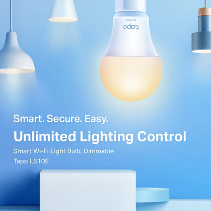 TP-Link Tapo Smart Wi-Fi Light Dimmable 9W LED Bulb , L510E