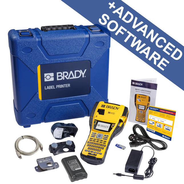 Brady M410 Portable Label Printer Kit EU + Workstation Suite