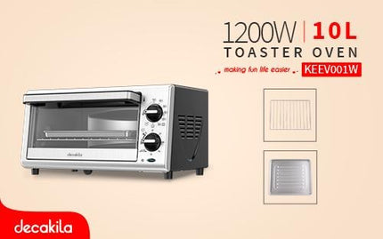 Decakila Toaster Oven 10L 1200W , KEEV001W