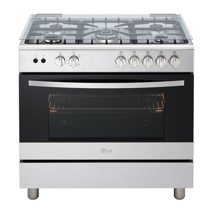 LG 90cm Freestanding Gas Cooker with 5 Burners , FA415RMA