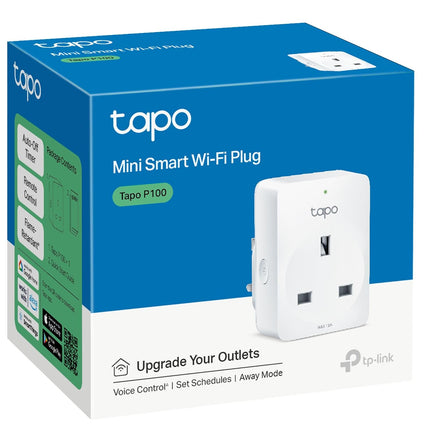 Tapo P100(1-pack) Smart Plug, Mini WiFi Plug