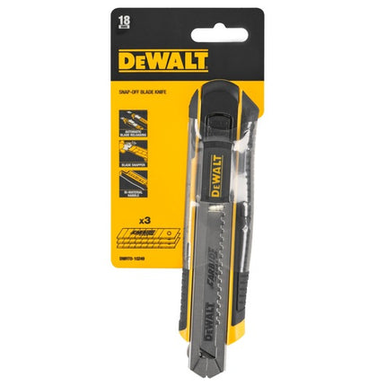 DEWALT 18mm Snap Knife Auto-Lock Slider , DWHT0-10249