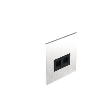 AR-68142Legrandفئة Art d'Arnould RJ45 6 UTP 2 وحدات فولاذ مصقول