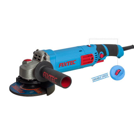 FAG11507VFixtecمطحنة زاوية FIXTEC 1050W 4.5 بوصة بسرعة متغيرة FAG11507V