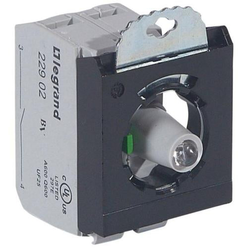 023011Legrandوحدة فرعية زر مضاء Osmoz NO أحمر 230V