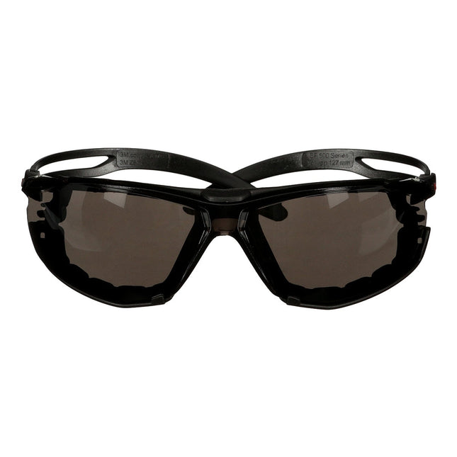 71002391953Mنظارات الأمان 3M SecureFit 500 Series SF502SGAF-BLK-FM