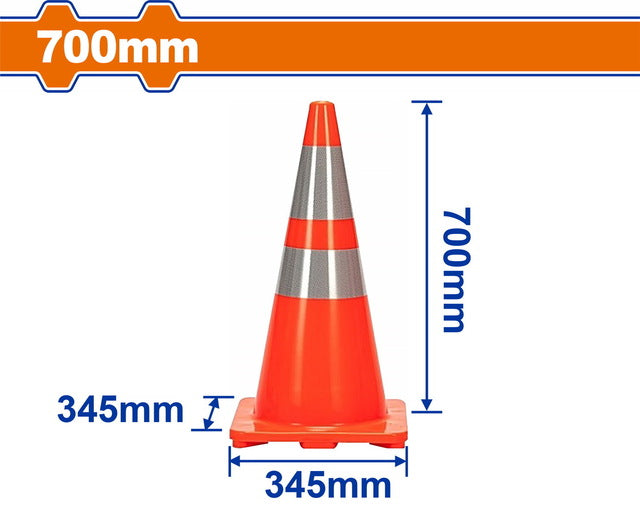 WYJ1A70Wadfow مخروط مرور وادفو 70 سم PVC