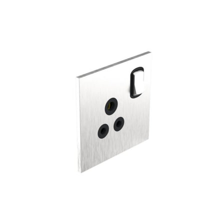 AR-68125LegrandArt d'Arnould مقبس بريطاني قياسي أحادي 5A مع مفتاح فولاذ مصقول