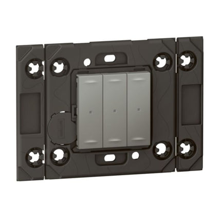574672Legrandمفتاح لاسلكي Arteor BS ثلاثي المسارات رمادي Zigbee