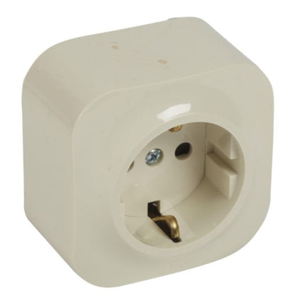 782450Legrandمقبس Forix بمعيار ألماني 2P+E مع حماية أطفال IP2X 16A 250V عاجي