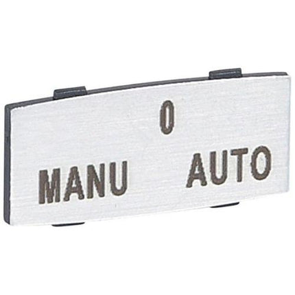 024344Legrandلوحة أسطورة Osmoz ألومنيوم مع نقش MANU-O-AUTO