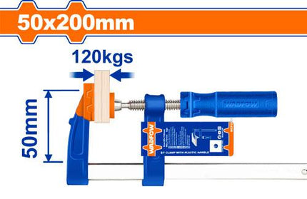 WCP2152Wadfow كلامب F بمقبض بلاستيكي WCP2152