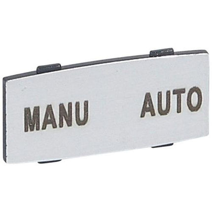 024343Legrandلوحة أسطورة Osmoz ألومنيوم نقش MANU-AUTO وحدة معيارية
