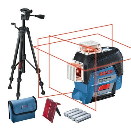 Line Laser | GLL 3 - 80 C with 4 battery , tripod  | Test & Measurement | Toolmart