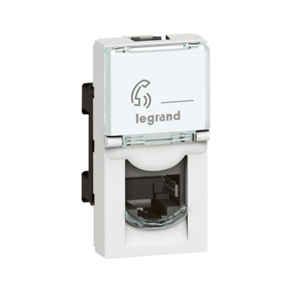 572300Legrandمقبس الهاتف Legrand Arteor RJ11 أبيض معياري