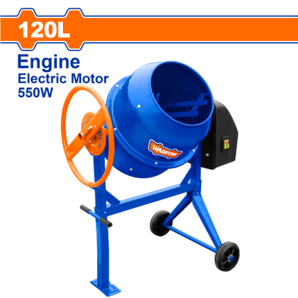 WCM1A120Wadfowخلاطة خرسانة وادفو 120 لتر 550 واط
