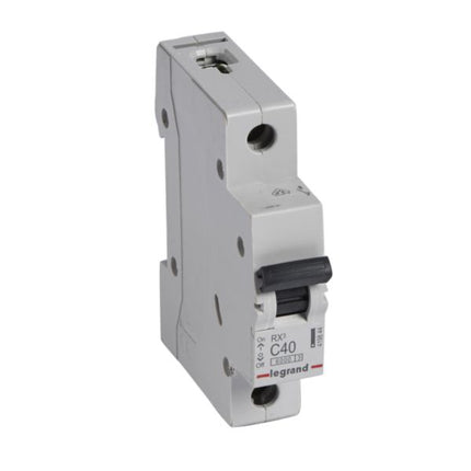 419844Legrandقاطع دارة Legrand RX3 أحادي القطب 40A منحنى C