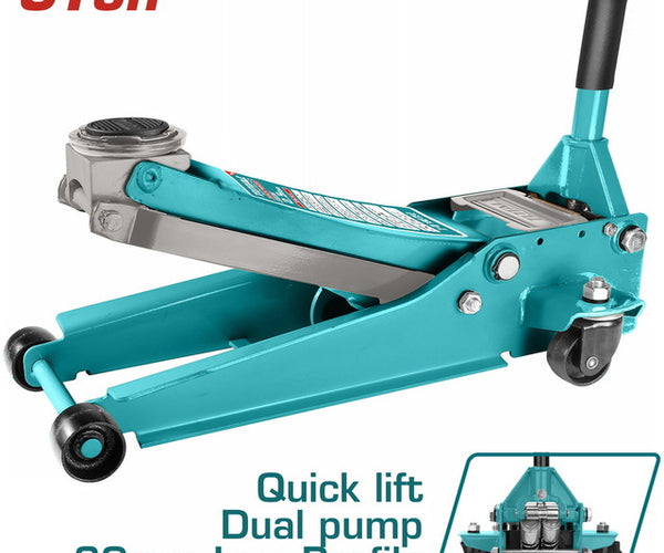 TOTAL HYDRAULIC FLOOR JACK 3T (THT10834) - Workshop Tools – TOOLMART