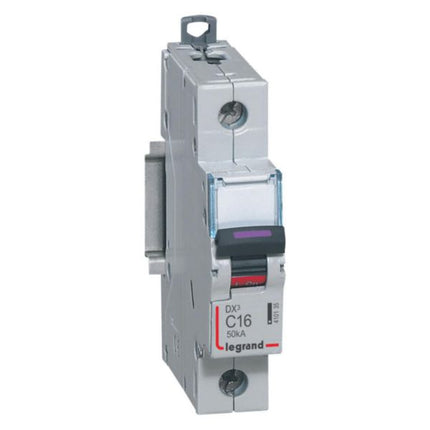 410141Legrandقاطع دائرة Legrand DX3 أحادي القطب 63A منحنى C