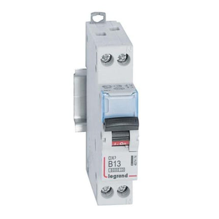 407474Legrandقاطع دارة Legrand DX3 أحادي القطب محايد 13A منحنى B 6kA